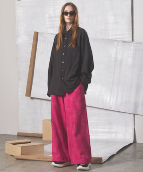 【26AW PRE-ORDER】Raglan Yoke Switching Prime-Over Long Sleeve Shirt