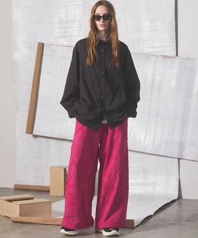 【26AW PRE-ORDER】Distressed Effect  Prime-Wide Sweatpants