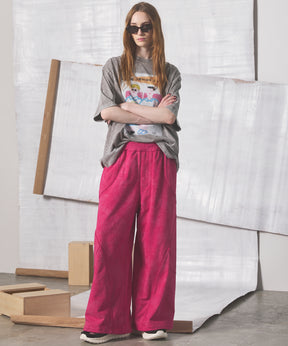 【26AW PRE-ORDER】Distressed Effect  Prime-Wide Sweatpants