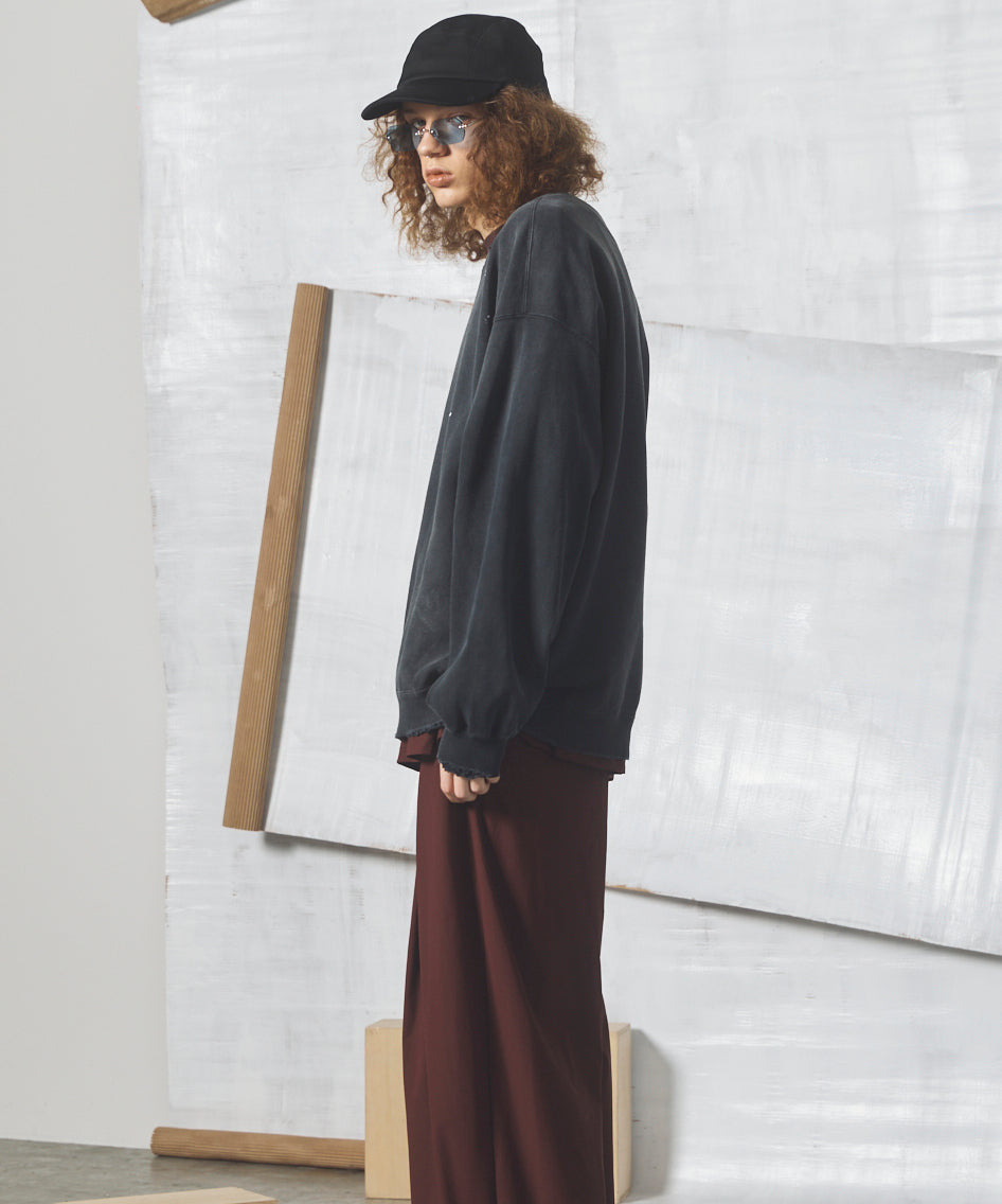 【26AW PRE-ORDER】Destroy Damage Prime-Over Crewneck sweatshirt