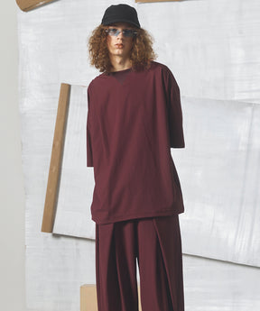 Comfortable Clothes Prime-Over Front-tuck T-shirt