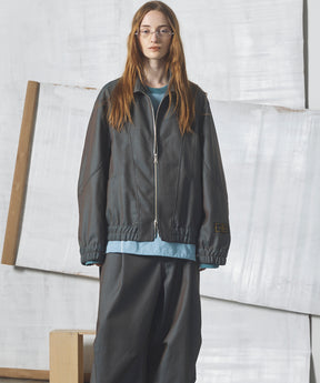 【26AW PRE-ORDER】4 Colors Chambray Washable Wool Prime-Over Blouson