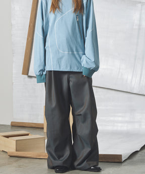 4 Colors Chambray Washable Wool Prime-Wide Snow Pants