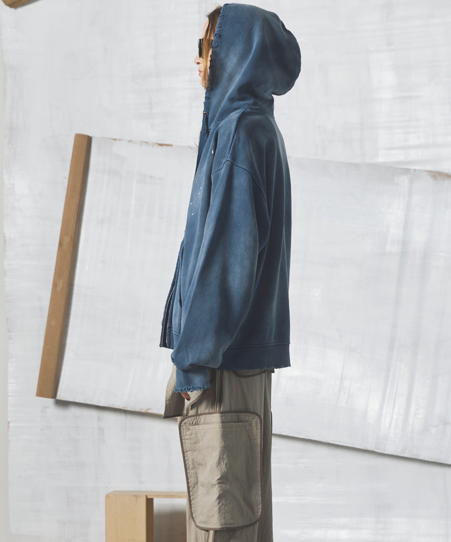 【26AW PRE-ORDER】Destroy Damage Prime-Over Zip-Up Hoodie