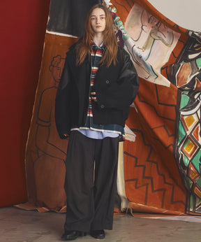【26AW PRE-ORDER】One Tuck Prime-Wide Snow Slacks
