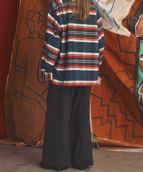 【26AW PRE-ORDER】One Tuck Prime-Wide Snow Slacks