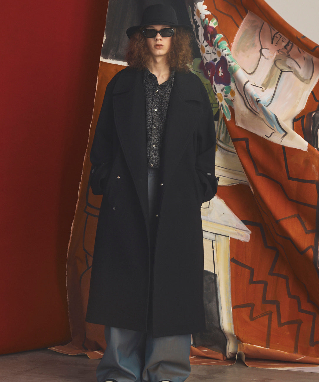 【26AW PRE-ORDER】【イタリアンデッドストックファブリック】プライムオーバーダブルアルスターコート