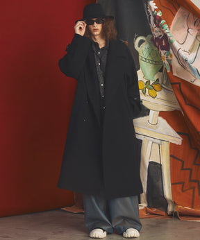 【26AW PRE-ORDER】【イタリアンデッドストックファブリック】プライムオーバーダブルアルスターコート