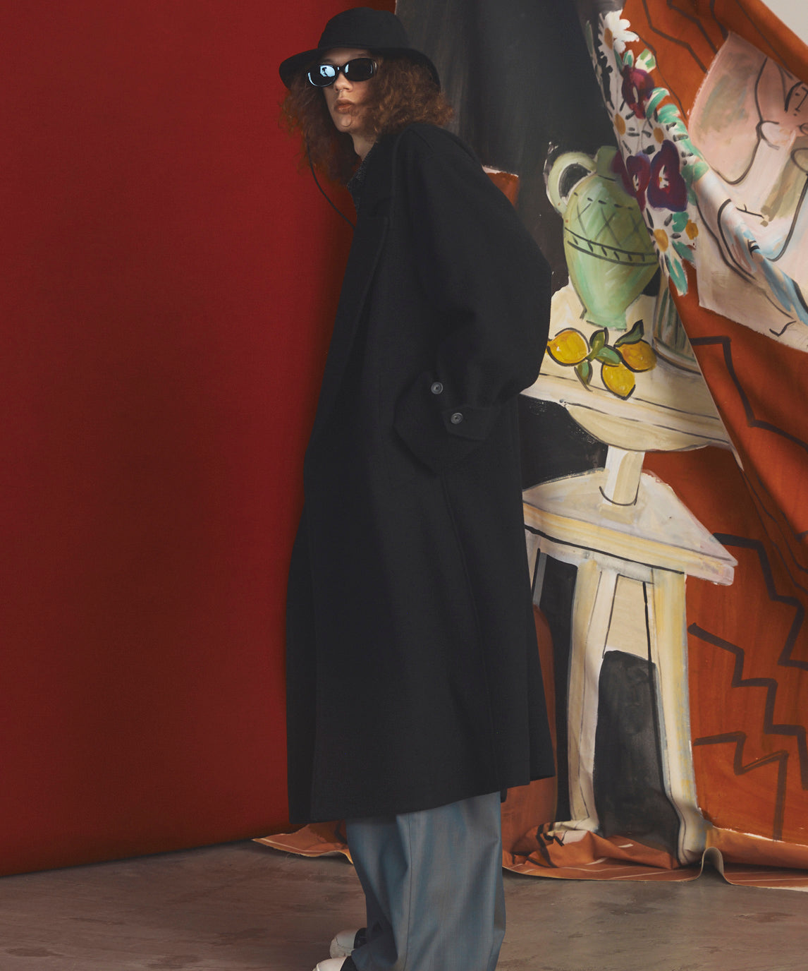 【26AW PRE-ORDER】【イタリアンデッドストックファブリック】プライムオーバーダブルアルスターコート