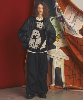 【26AW PRE-ORDER】Raglan Yoke Switching Prime-Over Long Sleeve Shirt
