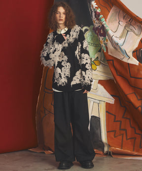 4 Colors Chambray Washable Wool Prime-Wide Snow Pants