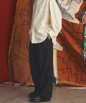 4 Colors Chambray Washable Wool Prime-Wide Snow Pants