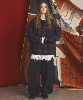 【26AW PRE-ORDER】Destructive Damage Prime-Over Long Sleeve Waffle T-Shirt