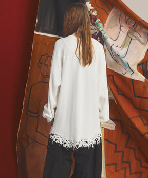 【26AW PRE-ORDER】Destructive Damage Prime-Over Long Sleeve Waffle T-Shirt