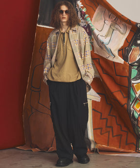 [26SS PRE-ORDER] Airy Striped Gabardine Prime-Over Short-sleeved Shirt