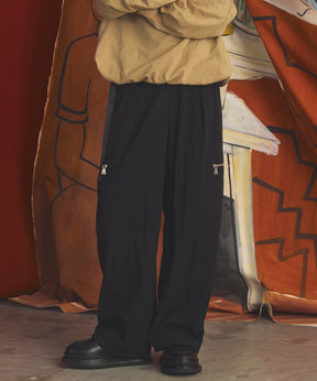 [26AW PRE-ORDER] Banana Curve Silhouette Prime-Wide Cargo Trousers