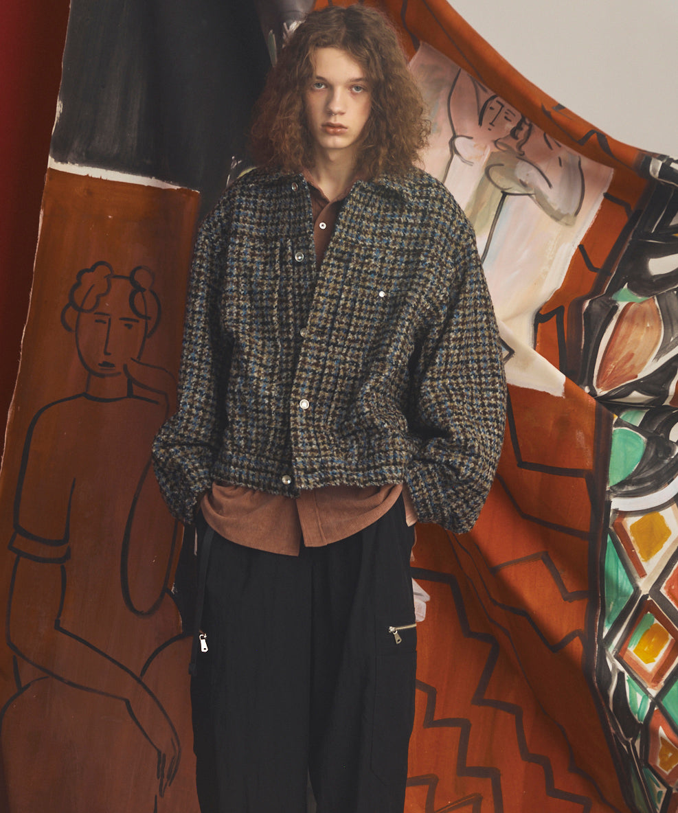 【26AW PRE-ORDER】【イタリアンデッドストックファブリック】プライムオーバートラッカージャケット