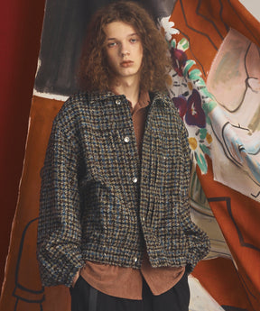 【26AW PRE-ORDER】【イタリアンデッドストックファブリック】プライムオーバートラッカージャケット