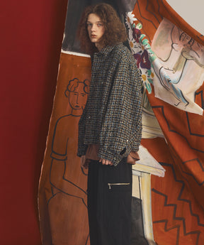 【26AW PRE-ORDER】【イタリアンデッドストックファブリック】プライムオーバートラッカージャケット