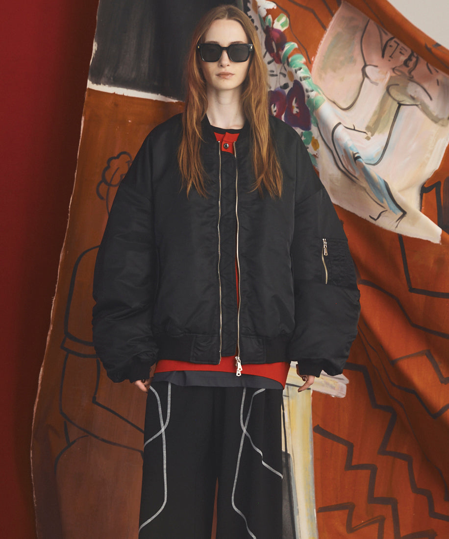 【26AW PRE-ORDER】Prime-Over Nylon MA-1 Bomber Jacket