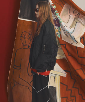 【26AW PRE-ORDER】Prime-Over Nylon MA-1 Bomber Jacket