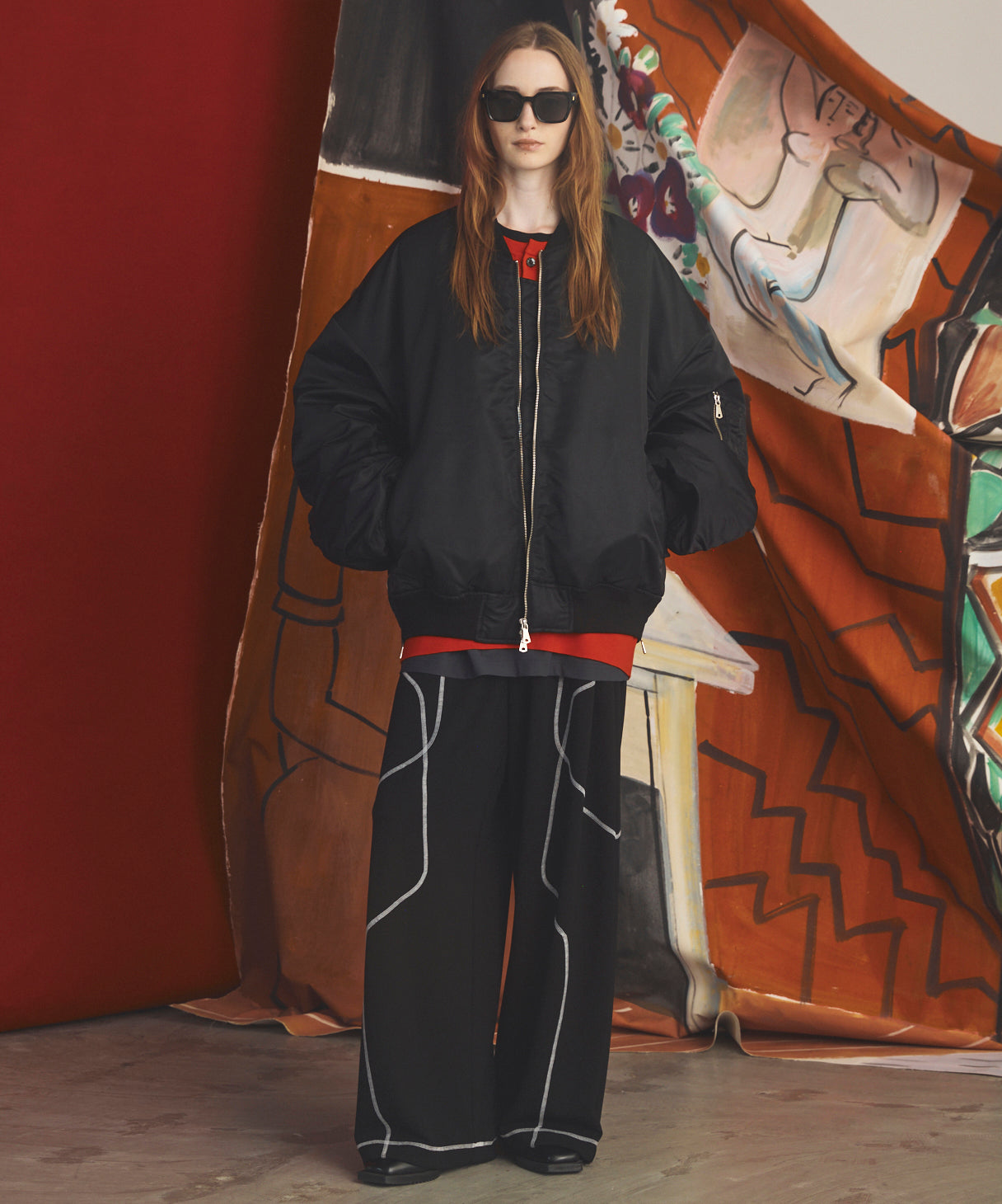 【26AW PRE-ORDER】Prime-Over Nylon MA-1 Bomber Jacket