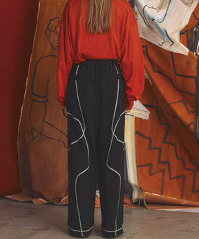 Banana Curve Silhouette Prime-Wide Cargo Trousers