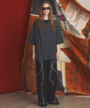 Banana Curve Silhouette Prime-Wide Cargo Trousers