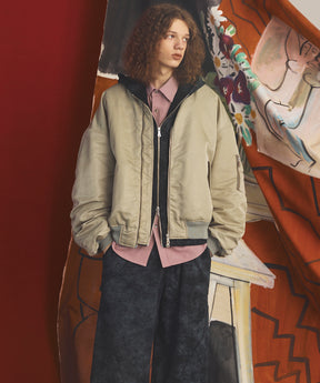 【26AW PRE-ORDER】Prime-Over Nylon MA-1 Bomber Jacket
