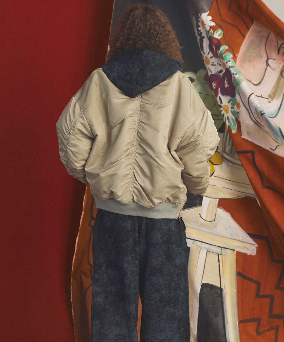 【26AW PRE-ORDER】Prime-Over Nylon MA-1 Bomber Jacket