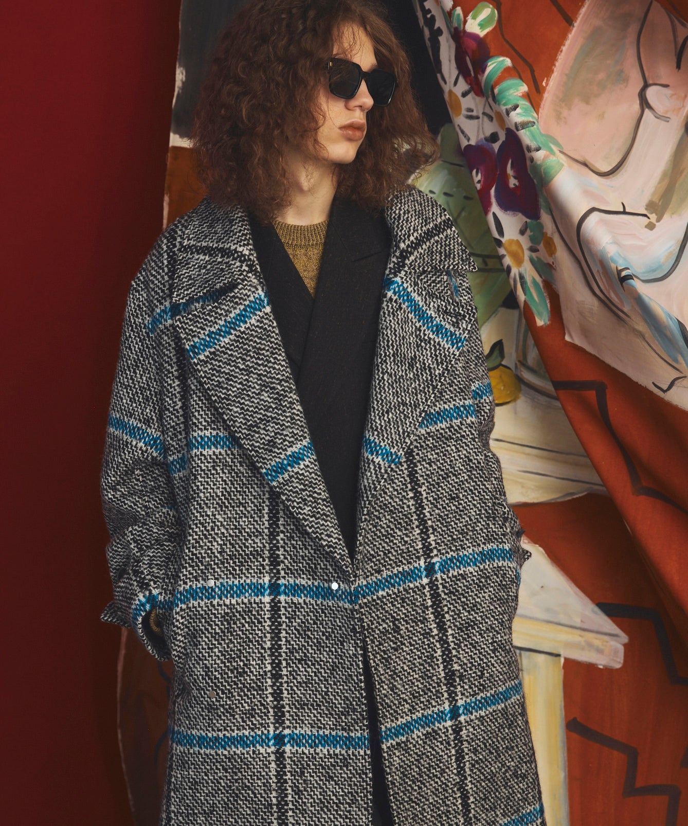【26AW PRE-ORDER】【イタリアンデッドストックファブリック】プライムオーバーダブルアルスターコート