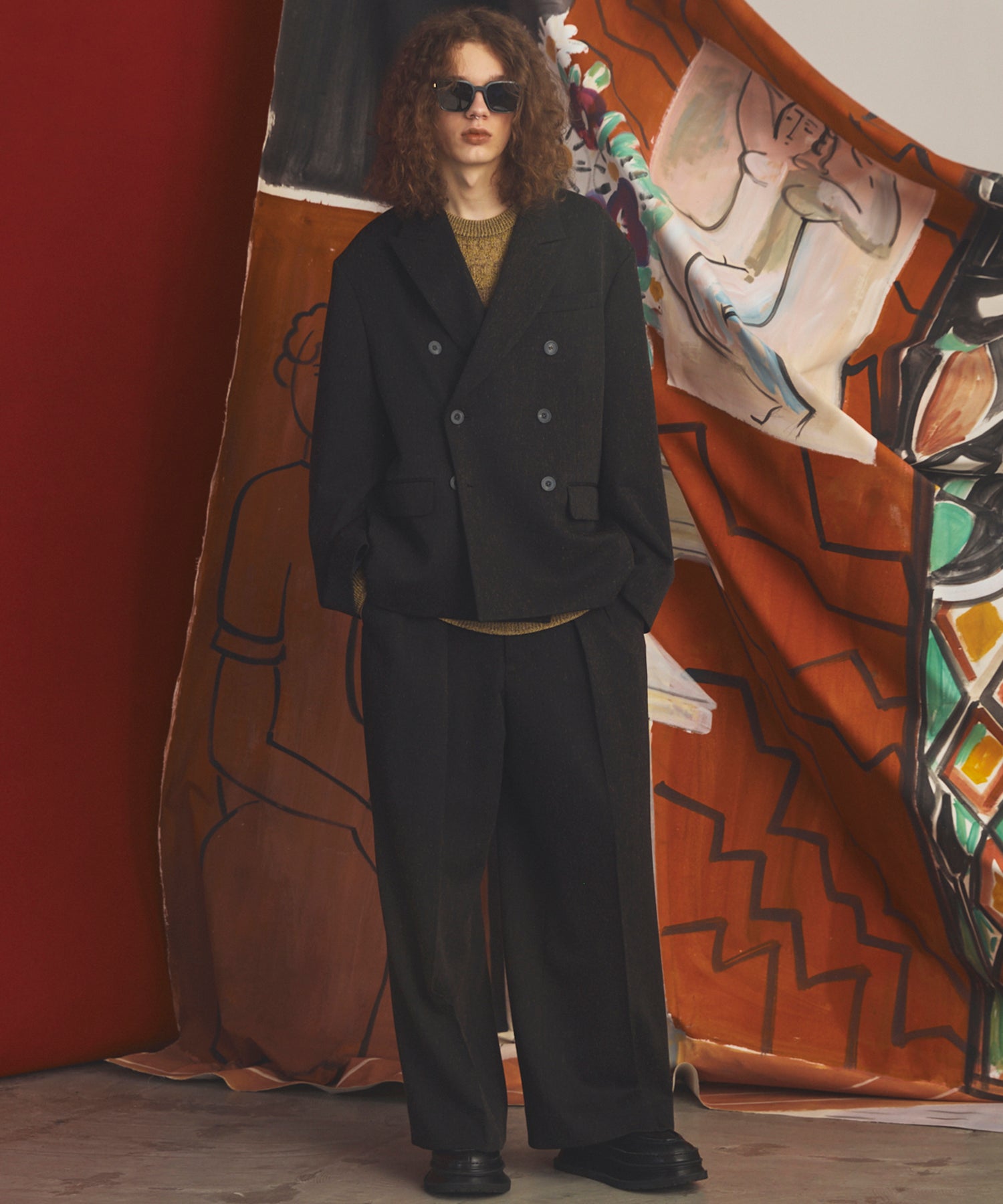 【26AW PRE-ORDER】부처 패브릭 프라임 와이드 원탁스 럭스