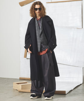 【26AW PRE-ORDER】【イタリアンデッドストックファブリック】プライムオーバーダブルアルスターコート