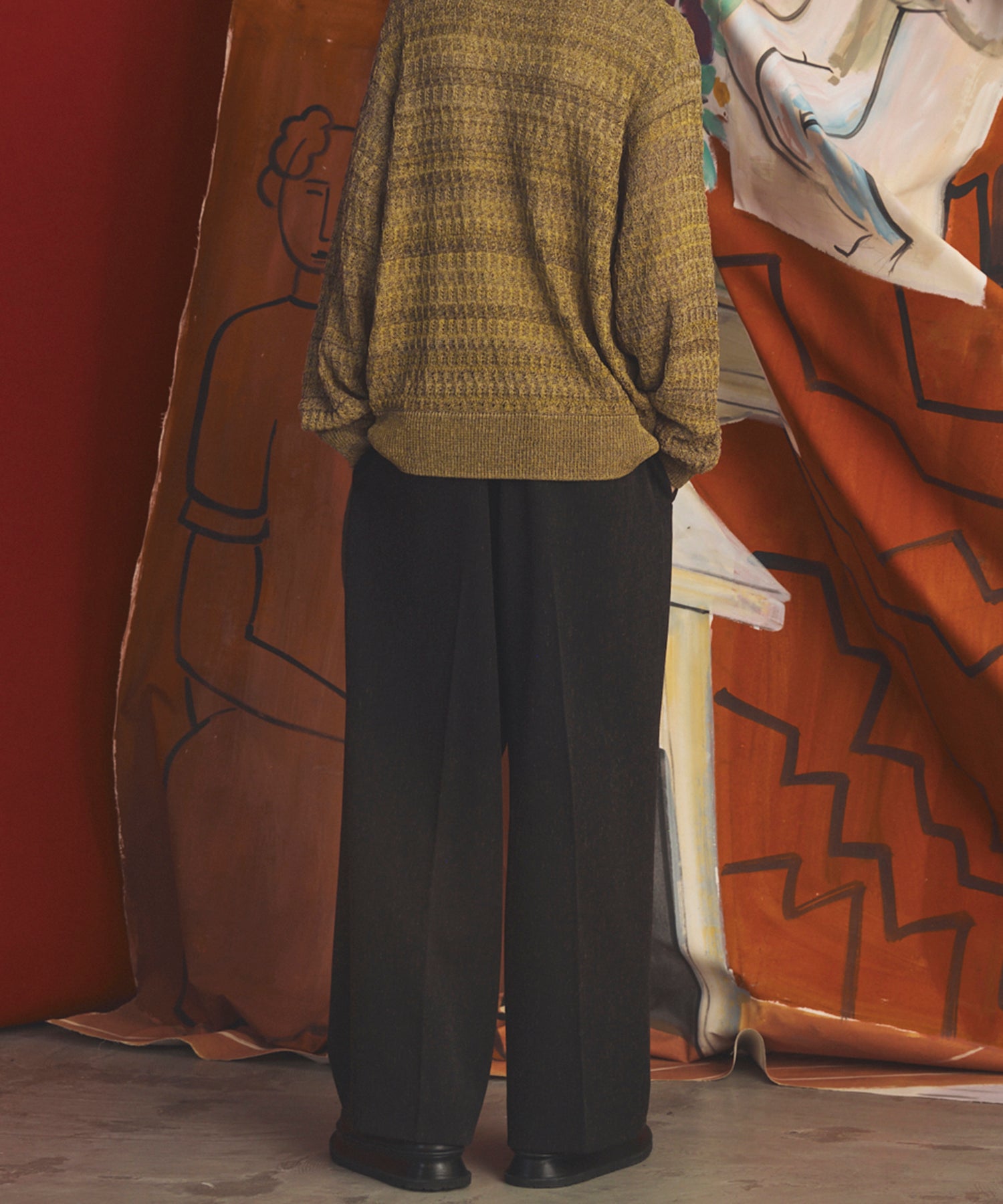 【26AW PRE-ORDER】부처 패브릭 프라임 와이드 원탁스 럭스