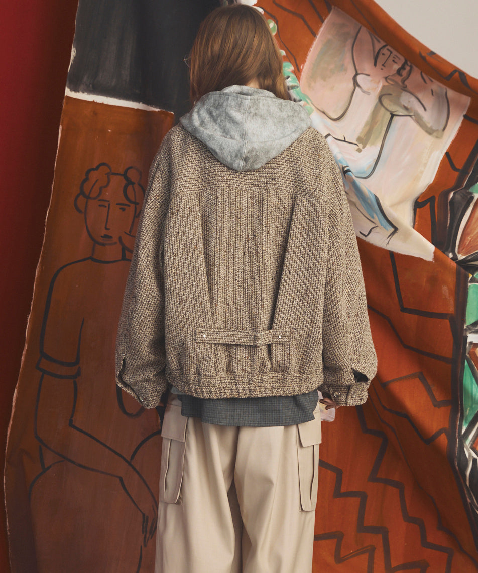 【26AW PRE-ORDER】【イタリアンデッドストックファブリック】プライムオーバートラッカージャケット
