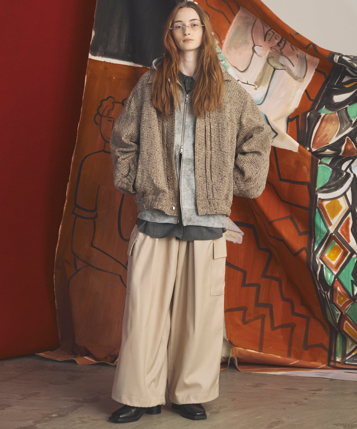 【26AW PRE-ORDER】【イタリアンデッドストックファブリック】プライムオーバートラッカージャケット