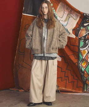 【26AW PRE-ORDER】Raglan Yoke Switching Prime-Over Long Sleeve Shirt
