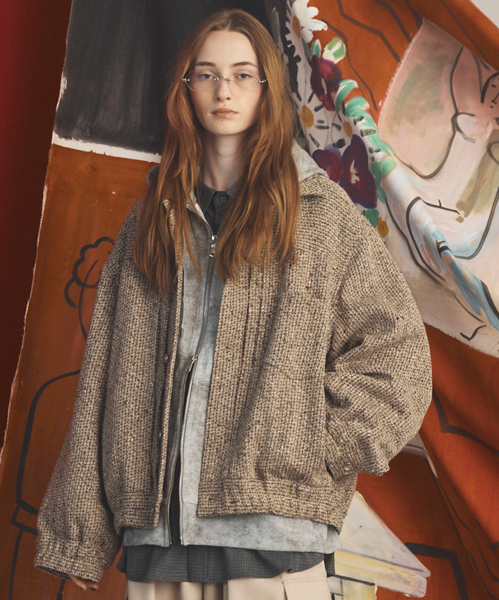 【26AW PRE-ORDER】【イタリアンデッドストックファブリック】プライムオーバートラッカージャケット