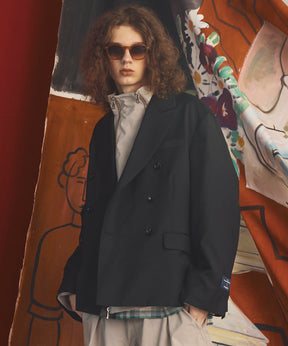 【26AW PRE-ORDER】【Ermenegildo Zegna Fabric】Prime-Over Double-breasted Tailored Jacket