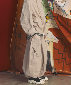 【26AW PRE-ORDER】Double-Layer One-Tuck Three-dimensional Cut Prime-Wide Pants