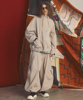 【26AW PRE-ORDER】Double-Layer One-Tuck Three-dimensional Cut Prime-Wide Pants