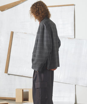 【26AW PRE-ORDER】ツイーディーシャドウチェックプライムオーバーダブルブレストジャケット