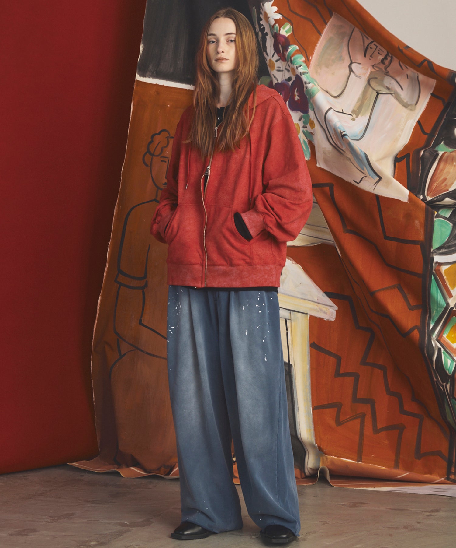 【26AW PRE-ORDER】Destroy Damage Prime-Wide Sweatpants