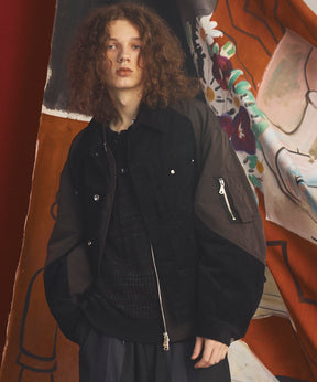 【26AW PRE-ORDER】コーデュロイドッキングプライムオーバーレイヤリングトラッカージャケット