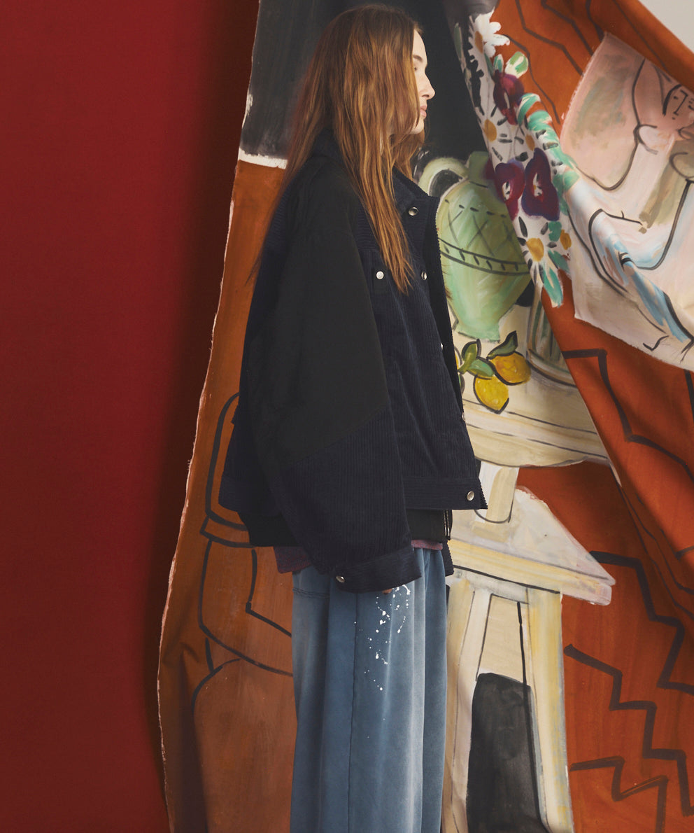 【26AW PRE-ORDER】コーデュロイドッキングプライムオーバーレイヤリングトラッカージャケット
