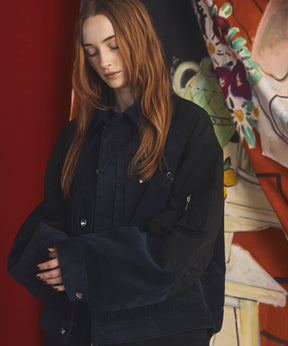 【26AW PRE-ORDER】コーデュロイドッキングプライムオーバーレイヤリングトラッカージャケット