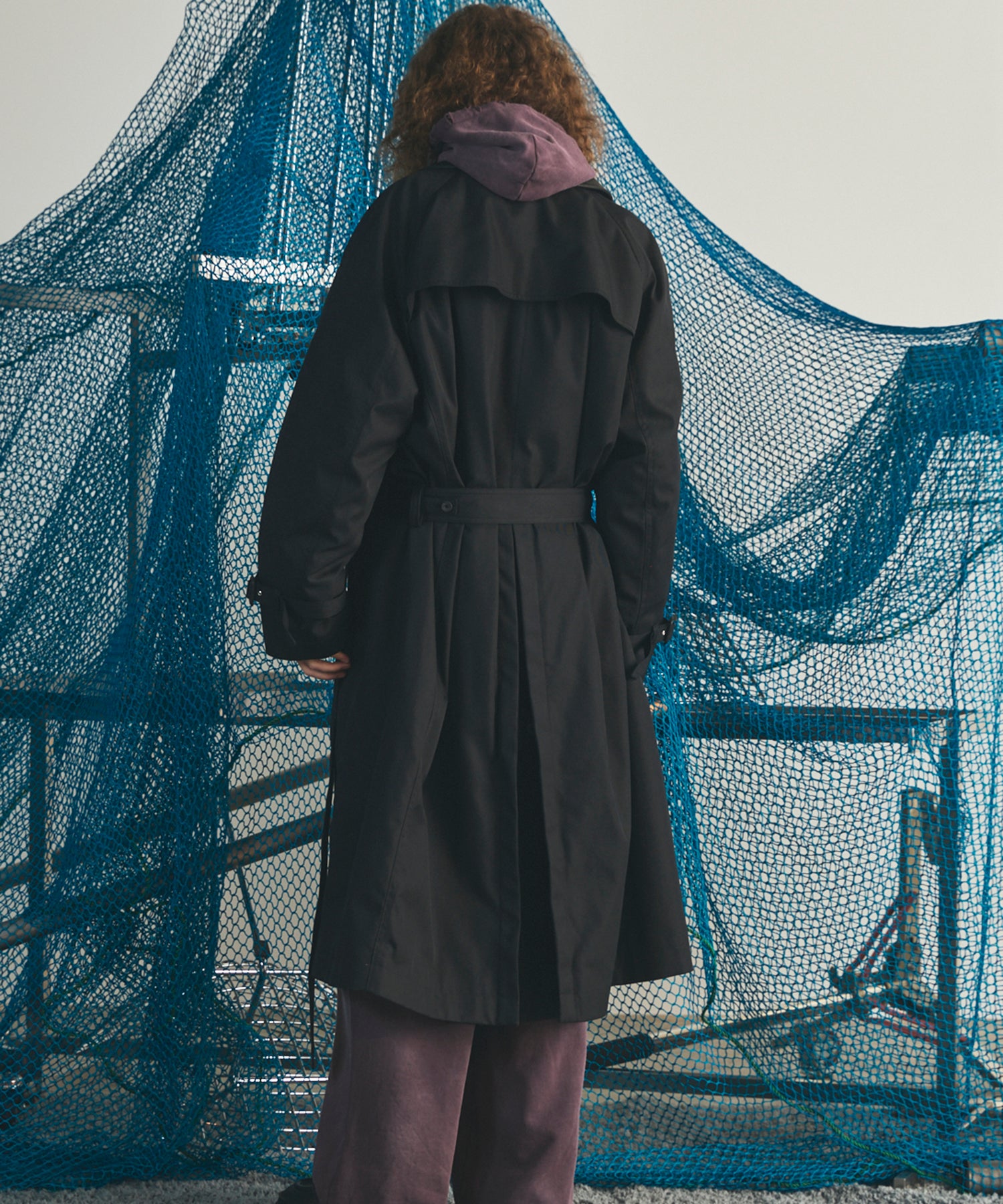 Different Materials Layering Prime-Over Trucker Jacket