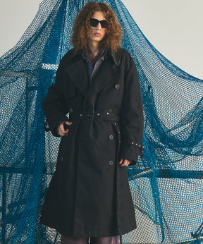 Different Materials Layering Prime-Over Trucker Jacket