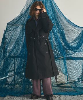 Different Materials Layering Prime-Over Trucker Jacket