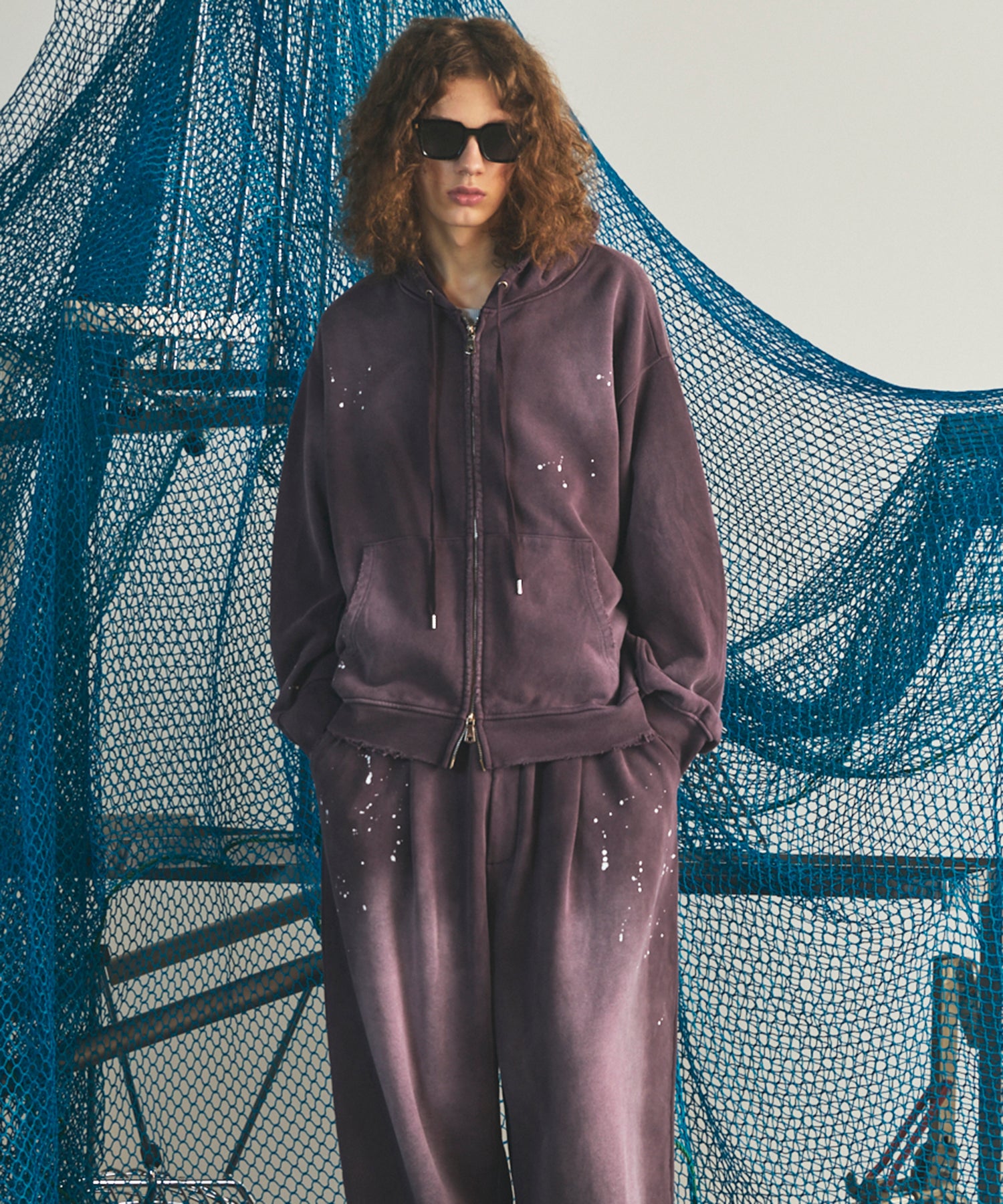 【26AW PRE-ORDER】Destroy Damage Prime-Over Zip-Up Hoodie